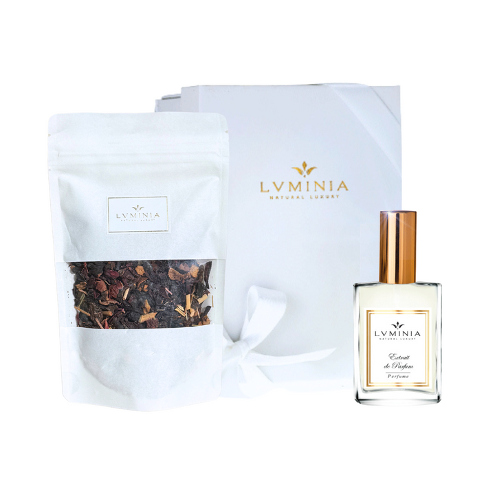 Luxury perfume 30ml & Herbal tea