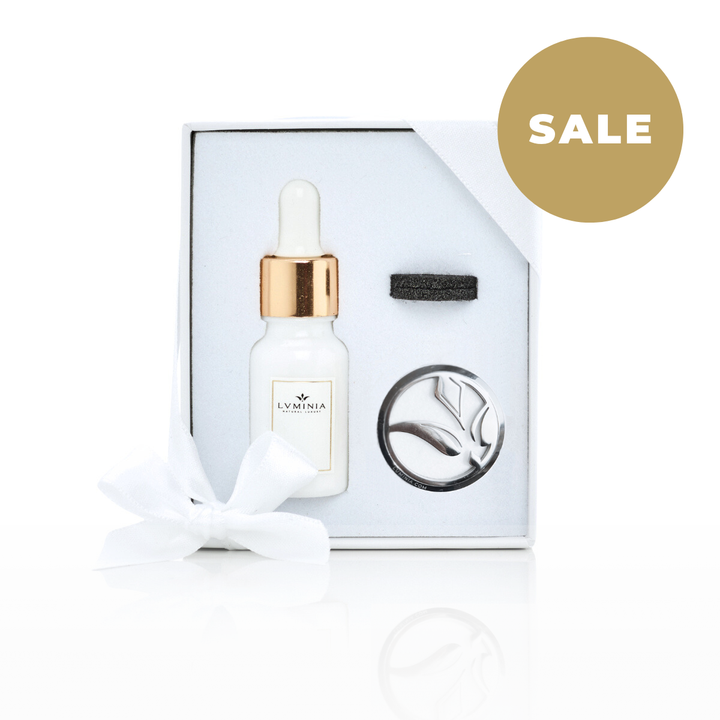 Strieborný auto difuzér