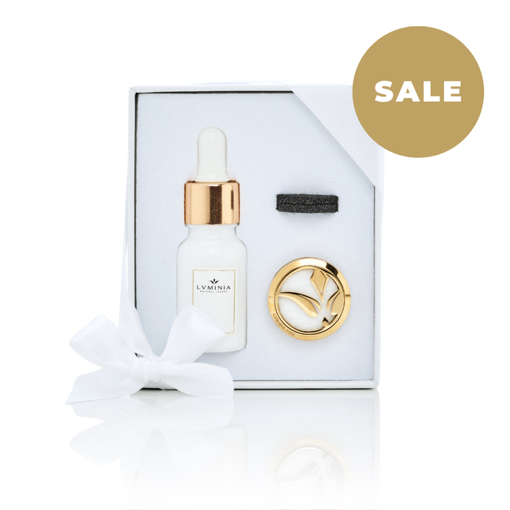 Pozlacený auto difuzér